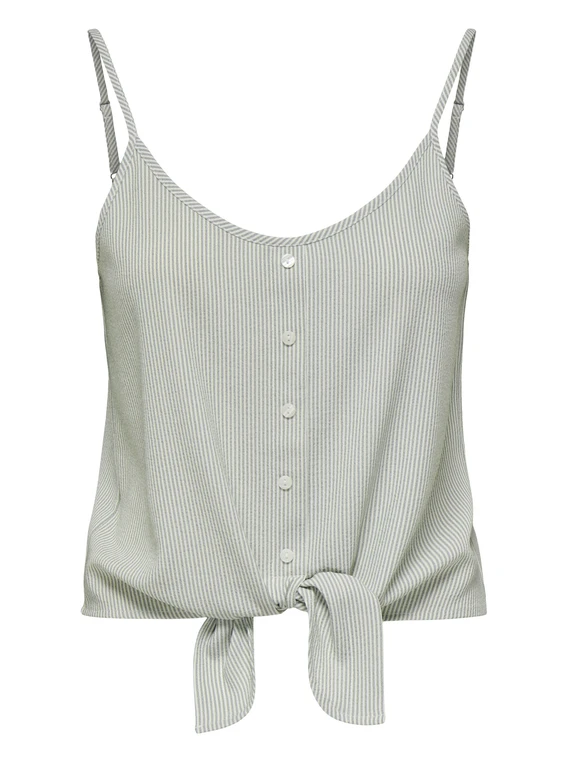 Only ONLLECEY SL KNOT SINGLET NOOS WVN 15299191