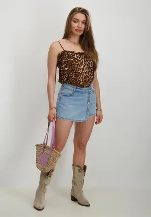 Only ONLLESLY REG LB DNM SKORT BJ NOOS 15256608