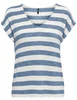 Only ONLLIRA LIFE S/S V-NECK TOP JRS NOO 15252103