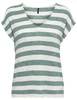 Only ONLLIRA LIFE S/S V-NECK TOP JRS NOO 15252103