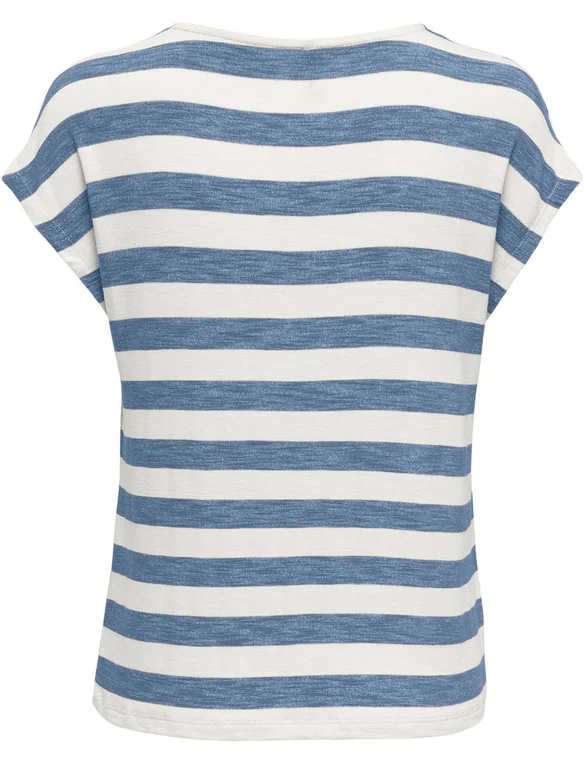 Only ONLLIRA LIFE S/S V-NECK TOP JRS NOO 15252103