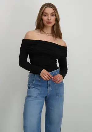 Only ONLLIVE LOVE L/S OFF SHOULDER CS TO 15336324
