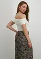 Only ONLLIVE LOVE S/L OFF SHOULDER TOP C 15338616