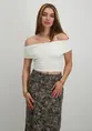 Only ONLLIVE LOVE S/L OFF SHOULDER TOP C 15338616