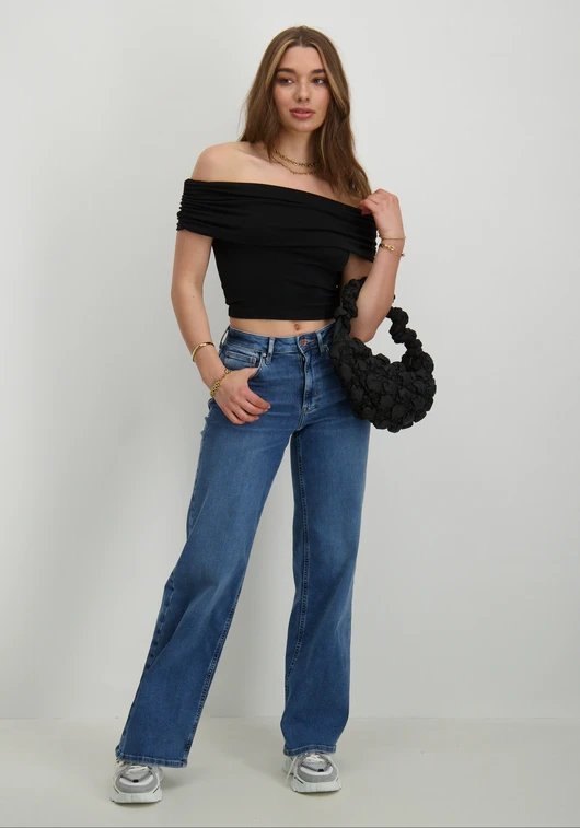 Only ONLLIVE LOVE S/L OFF SHOULDER TOP C 15338616