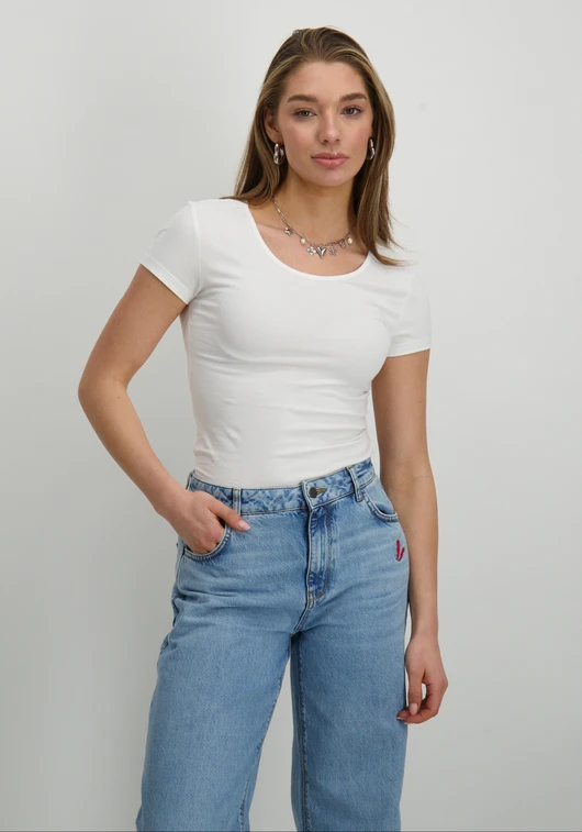 Only ONLLIVE LOVE S/S ONECK TOP NOOS JRS 15205059
