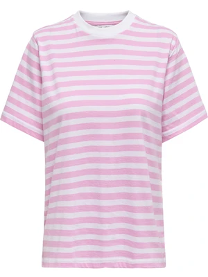 Only ONLLIVINA S/S STRIPE TEE JRS 15272227