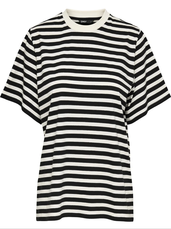 Only ONLLIVINA S/S STRIPE TEE JRS 15272227
