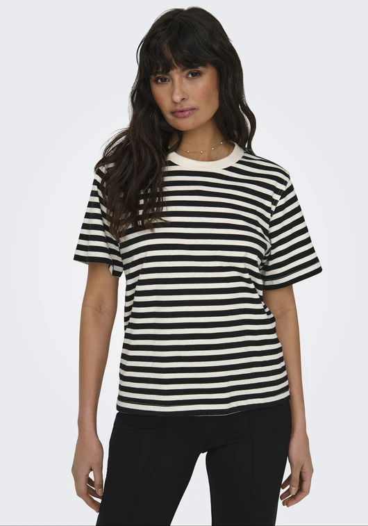 Only ONLLIVINA S/S STRIPE TEE JRS 15272227