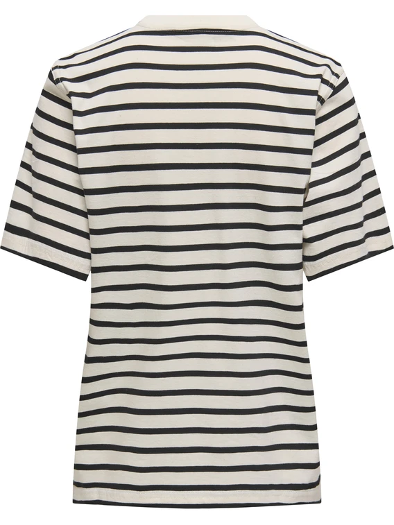 Only ONLLIVINA S/S STRIPE TEE JRS 15272227