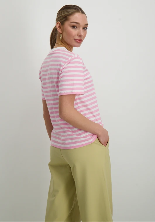 Only ONLLIVINA S/S STRIPE TEE JRS 15272227