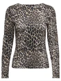 Only ONLLONE AOP L/S TWO WAY TOP JRS 15354789