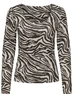 Only ONLLONE AOP L/S TWO WAY TOP JRS 15354789