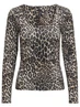 Only ONLLONE AOP L/S TWO WAY TOP JRS 15354789