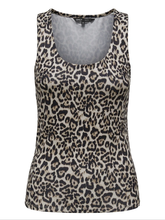 Only ONLLONE AOP LEO 2-WAY S/L TOP JRS 15348826