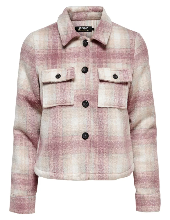 Only ONLLOU SHORT CHECK JACKET OTW NOOS 15208838