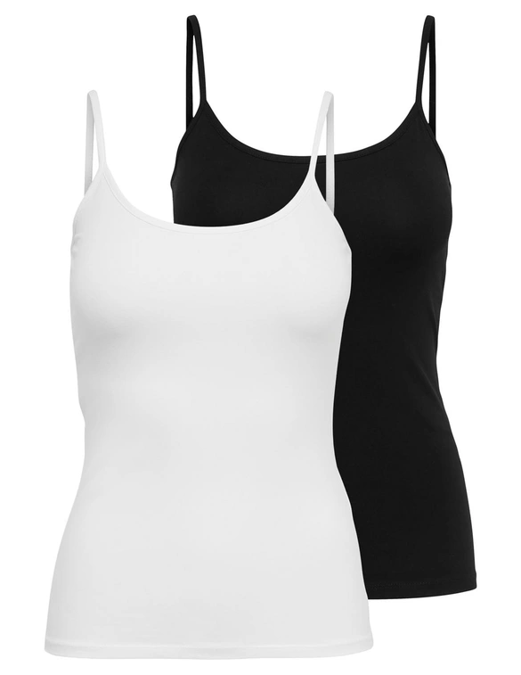 Only ONLLOVE SINGLET 2PACK JRS NOOS 15203493