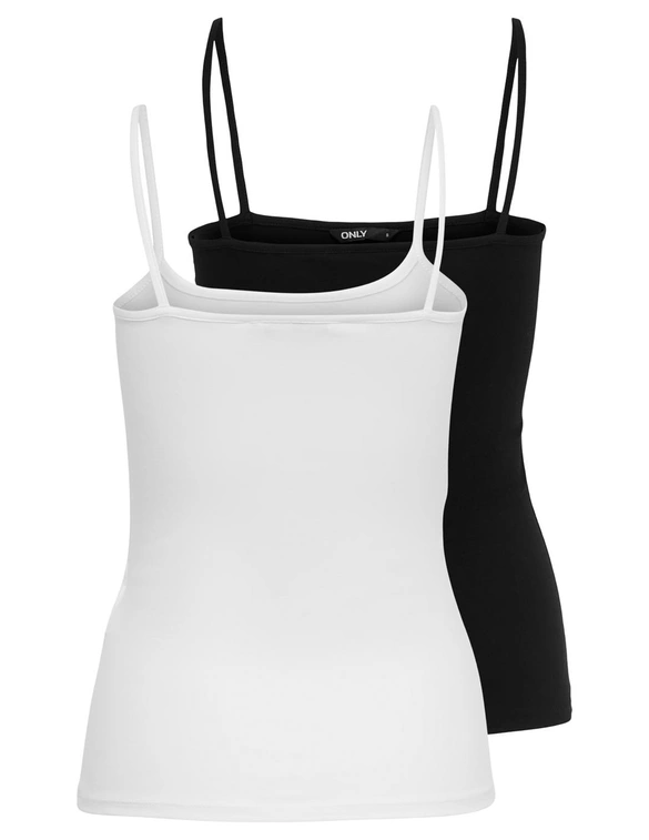 Only ONLLOVE SINGLET 2PACK JRS NOOS 15203493