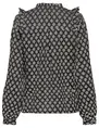 Only ONLLUSIA LIFE LS V-NECK TOP WVN CS 15331751