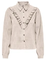 Only ONLMARIKE L/S CORD FRILL SHIRT PNT 15334332