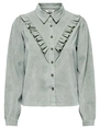 Only ONLMARIKE L/S CORD FRILL SHIRT PNT 15334332