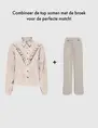 Only ONLMARIKE L/S CORD FRILL SHIRT PNT 15334332