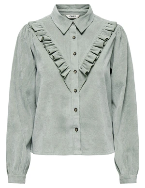 Only ONLMARIKE L/S CORD FRILL SHIRT PNT 15334332