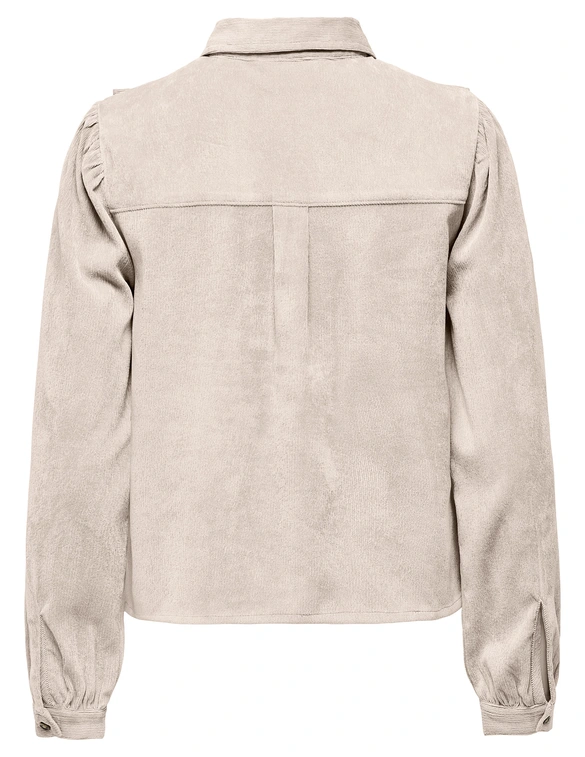Only ONLMARIKE L/S CORD FRILL SHIRT PNT 15334332