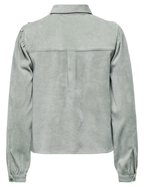 Only ONLMARIKE L/S CORD FRILL SHIRT PNT 15334332