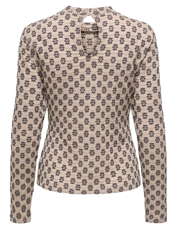 Only ONLMARLEY L/S HIGH NECK TOP CS JRS 15334158
