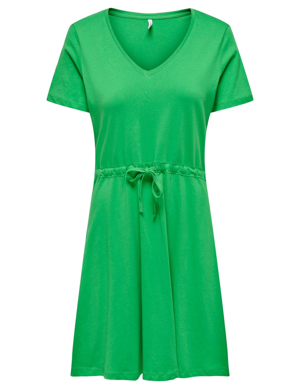 Only ONLMAY S/S V-NECK SHORT DRESS JRS N 15286935 groen kopen bij The Stone