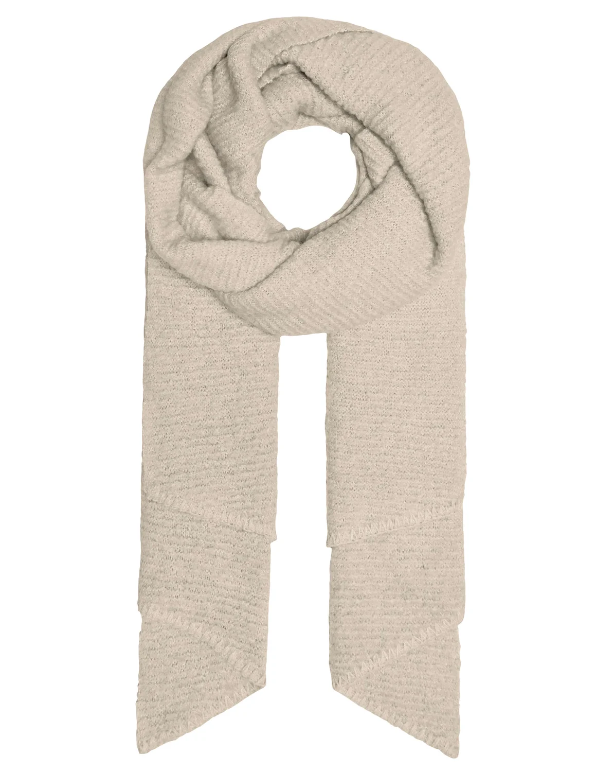 Only ONLMERLE LIFE KNITTED SCARF NOOS 15221486 beige kopen