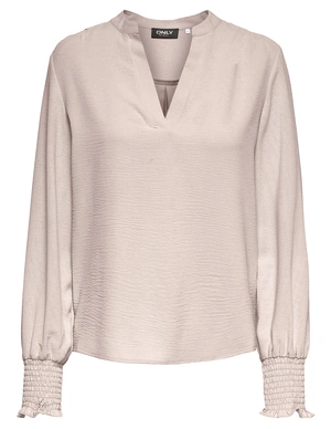 Only ONLMETTE V-NECK LS SMOCK TOP NOOS W 15284309