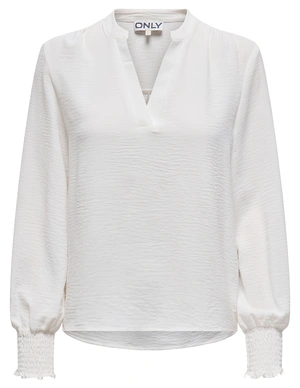 Only ONLMETTE V-NECK LS SMOCK TOP NOOS W 15284309