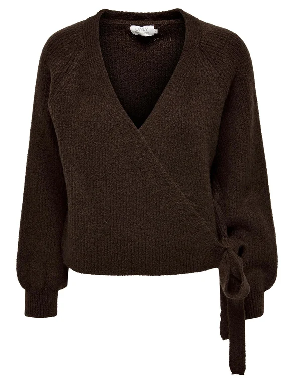 Only ONLMIA L/S WRAP CARDIGAN KNT NOOS 15248652