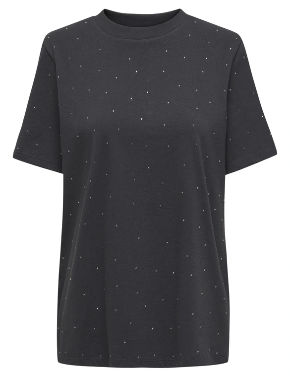 Only ONLMONJA S/S STUDS TEE JRS 15340939