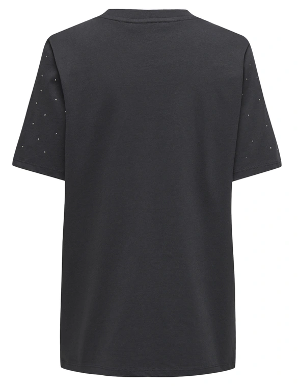 Only ONLMONJA S/S STUDS TEE JRS 15340939