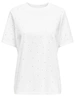 Only ONLMONJA S/S STUDS TEE JRS 15340939