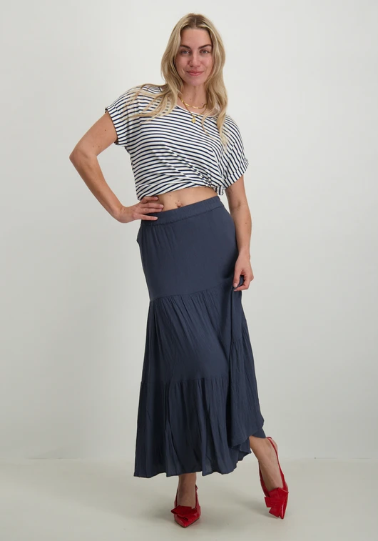 Only ONLMOSTER STRIPE S/S O-NECK TOP JRS 15206243
