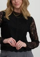 Only ONLNEW KARO LS LACE TOP WVN 15276400
