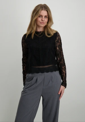 Only ONLNEW KARO LS LACE TOP WVN 15276400