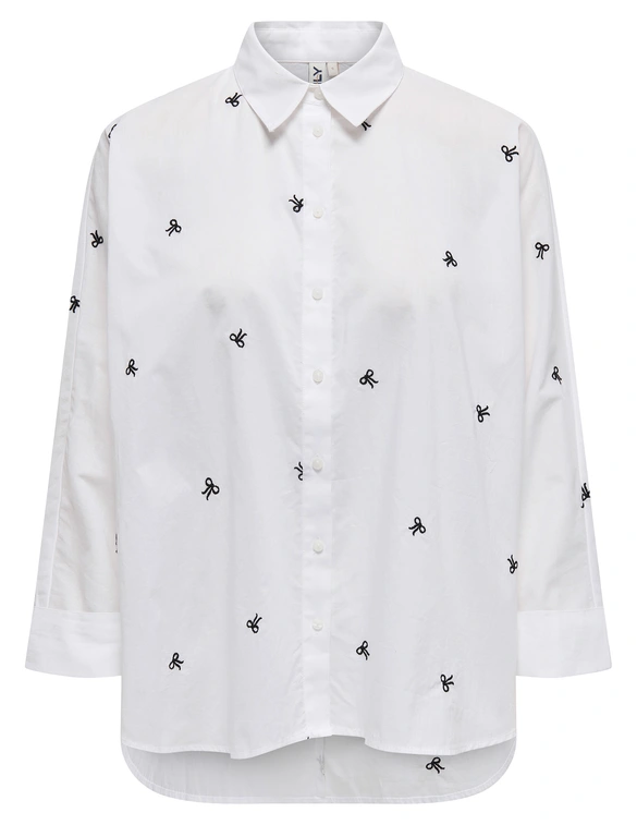 Only ONLNEW LINA GRACE LS EMB SHIRT NOOS 15283743