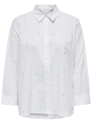 Only ONLNEW LINA GRACE LS PEARL SHIRT WV 15360466