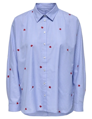 Only ONLNEW LINA GRACE LS STR EMB SHIRT 15344336