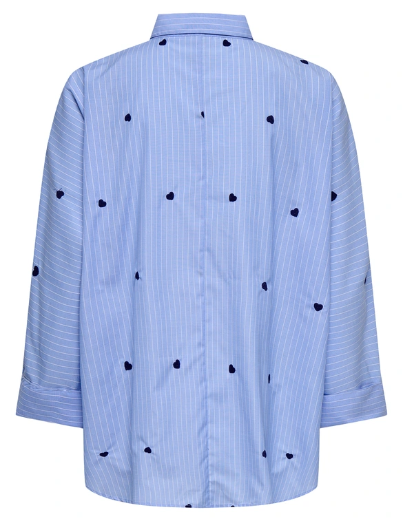Only ONLNEW LINA GRACE LS STR EMB SHIRT 15344336