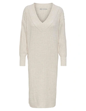 Only ONLNEW TESSA L/S MIDI V DRESS KNT N 15236372