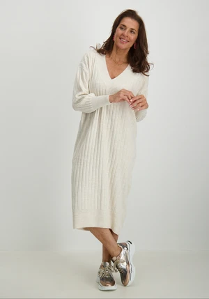 Only ONLNEW TESSA L/S MIDI V DRESS KNT N 15236372