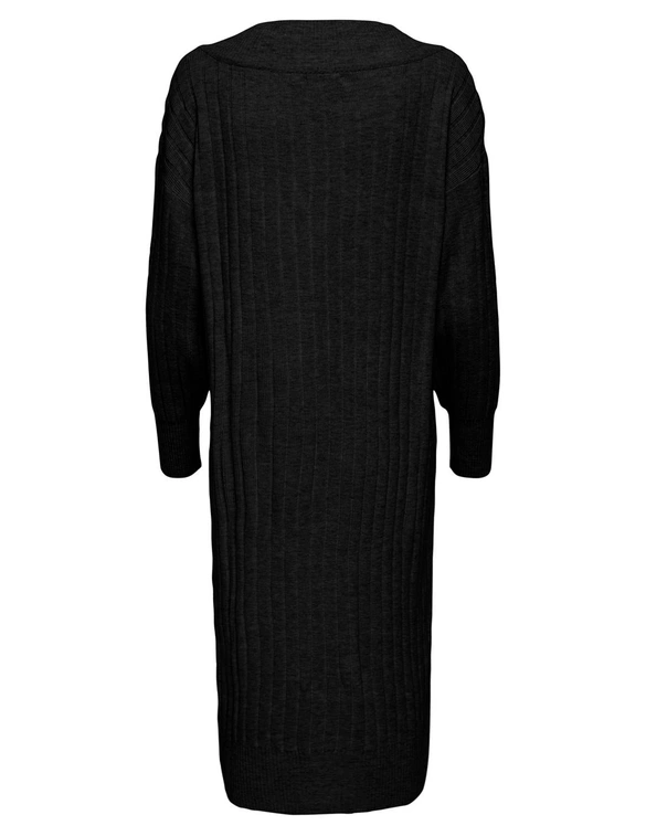 Only ONLNEW TESSA L/S MIDI V DRESS KNT N 15236372