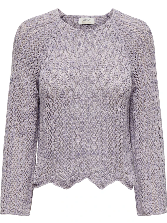 Only ONLNOLA LIFE 3/4 PULLOVER KNT NOOS 15233173