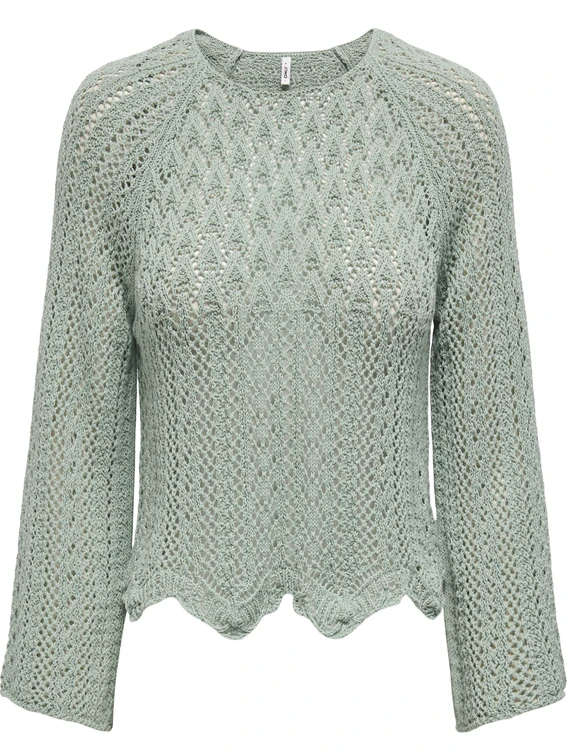 Only ONLNOLA LIFE 3/4 PULLOVER KNT NOOS 15233173